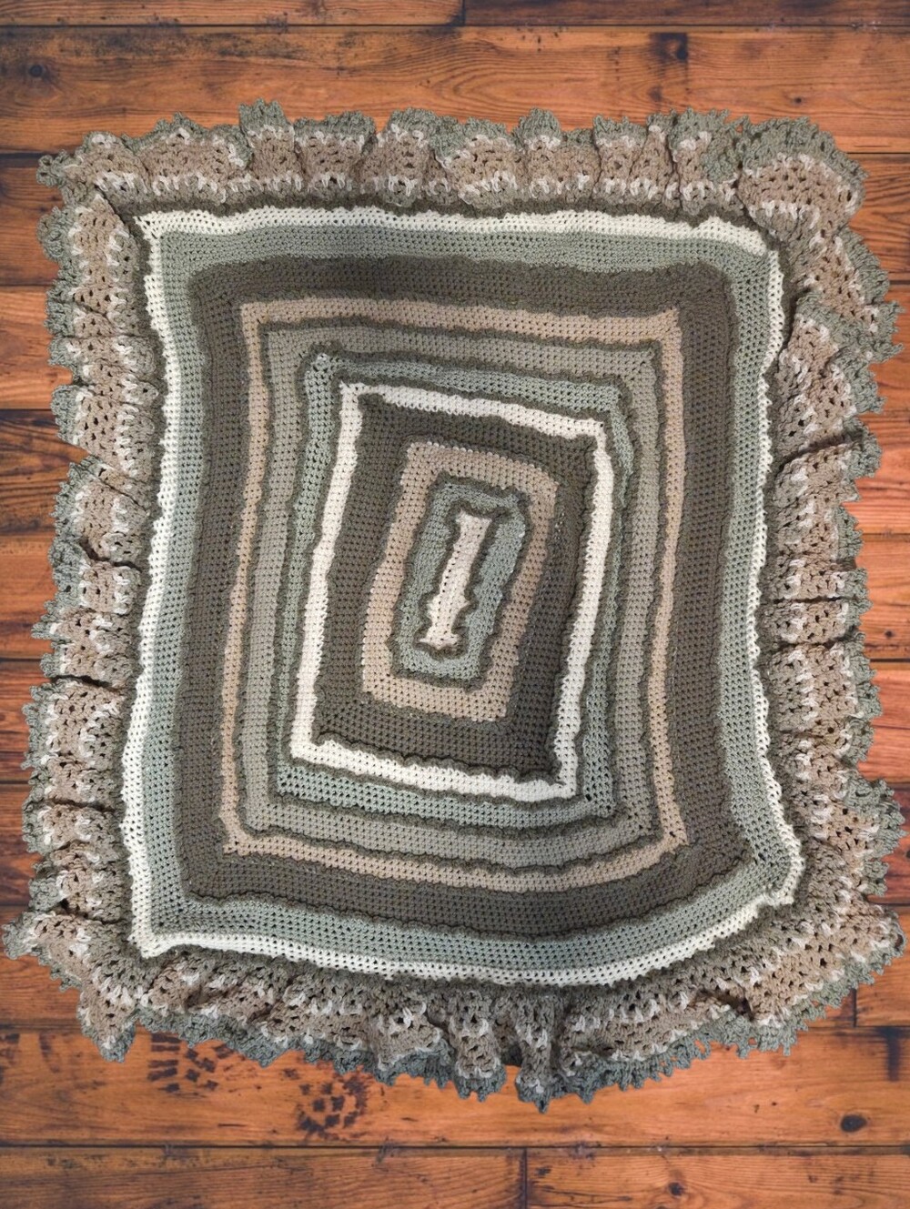 Handmade Crochet Afghan Blanket